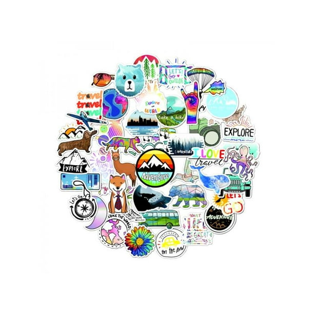 Weed Stickers for Water Bottles Laptop Computer Phone Cool Stickers 50PCS Weed Stickers